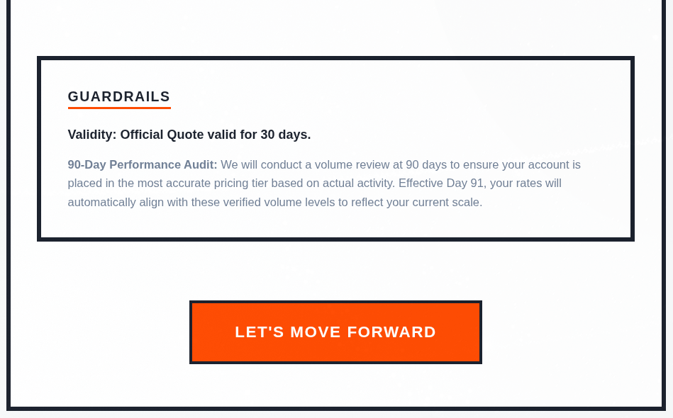 Guardrails & Submission Screenshot